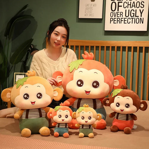 Sitting Monkey Plush Toys